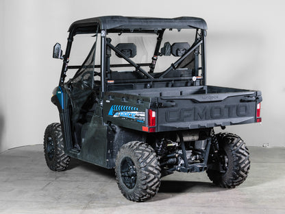 2021+ CFMOTO UFORCE 600 WITH PRO FIT FRAME REAR UTV WINDSHIELD (TK00543 & TK00544)