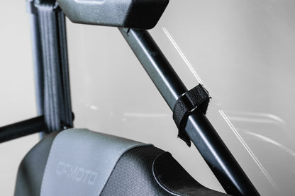 2021+ CFMOTO UFORCE 600 WITH PRO FIT FRAME REAR UTV WINDSHIELD (TK00543 & TK00544)