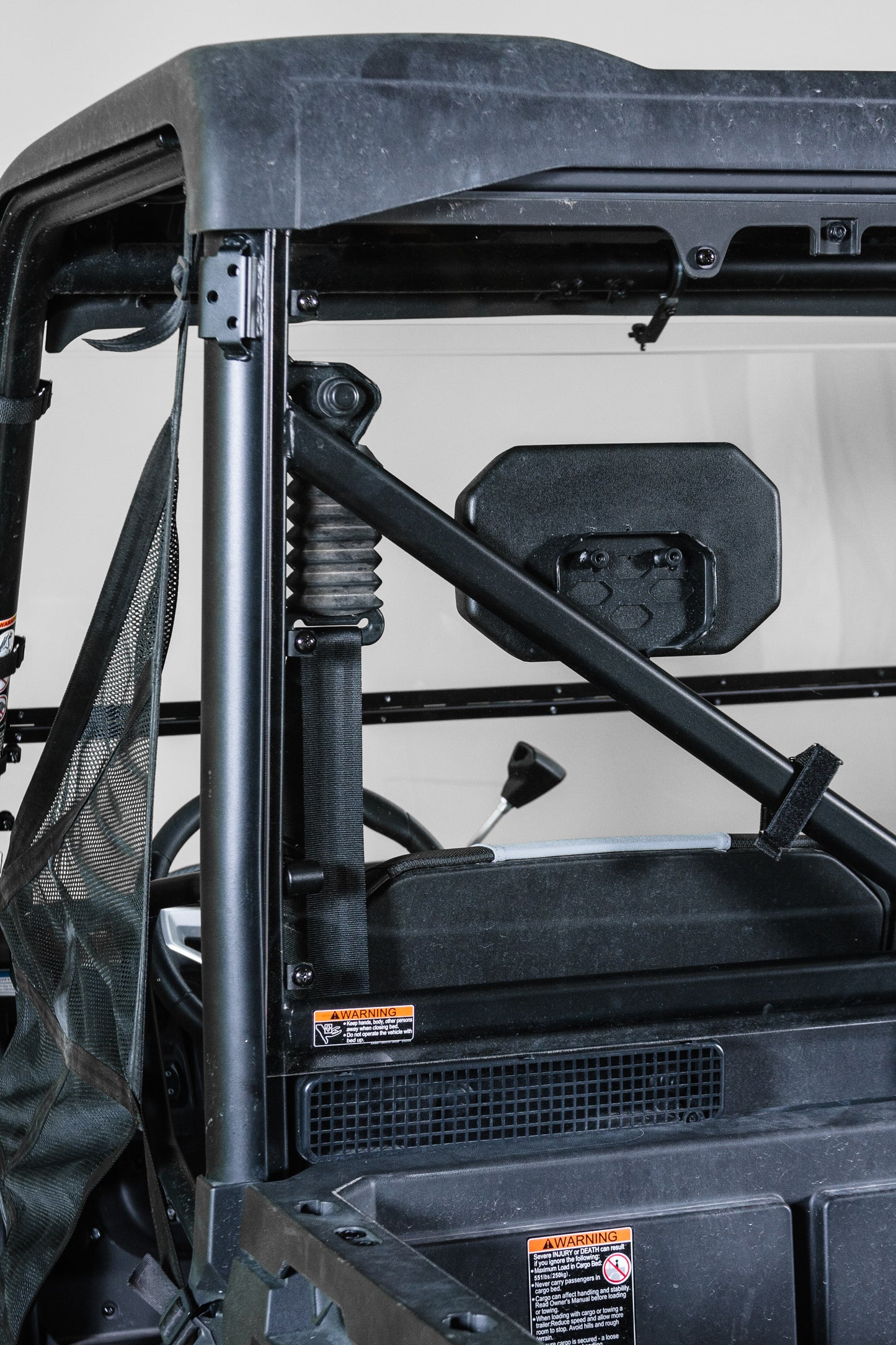 2021+ CFMOTO UFORCE 600 WITH PRO FIT FRAME REAR UTV WINDSHIELD (TK00543 & TK00544)