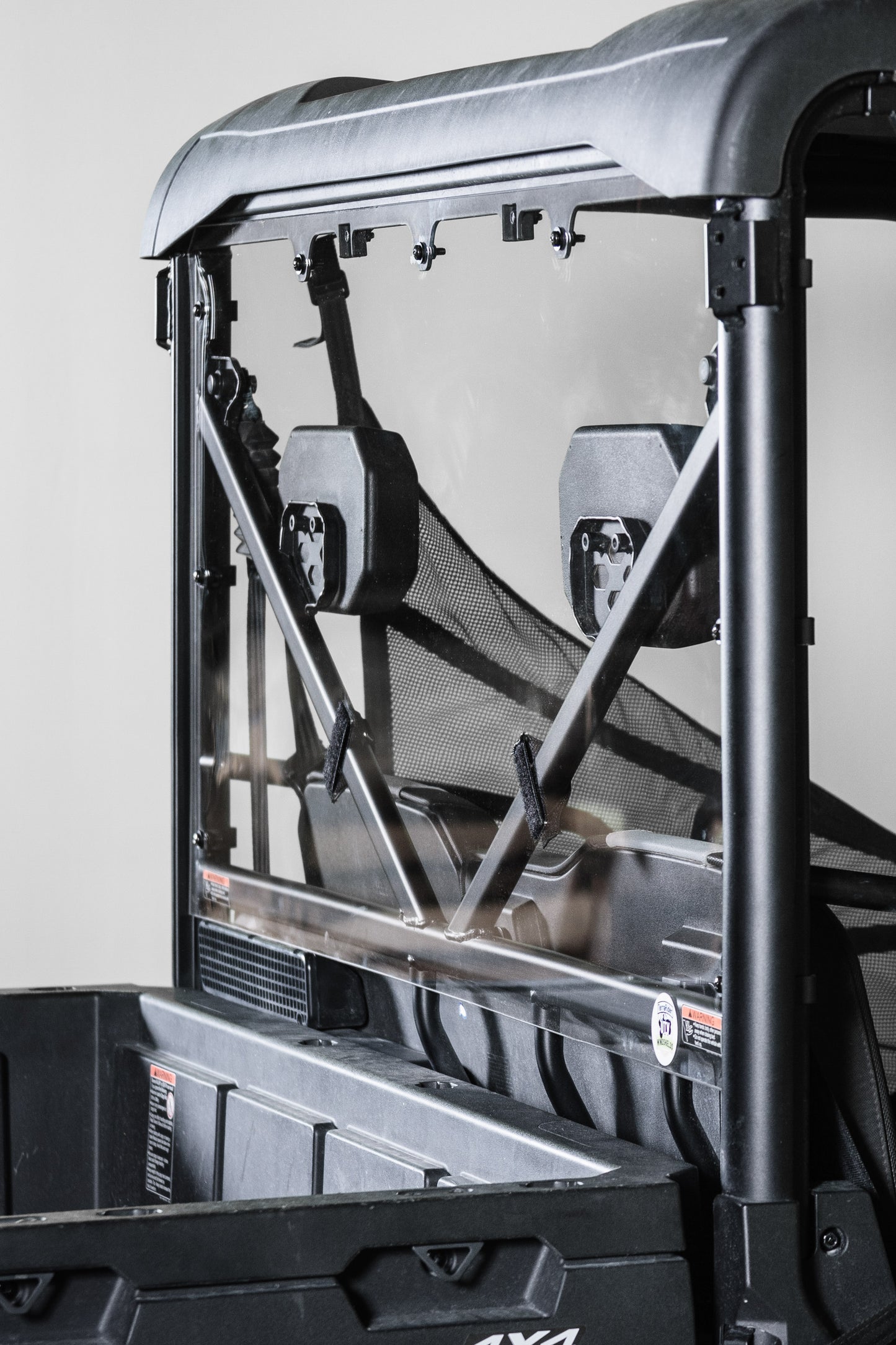 2021+ CFMOTO UFORCE 600 WITH PRO FIT FRAME REAR UTV WINDSHIELD (TK00543 & TK00544)