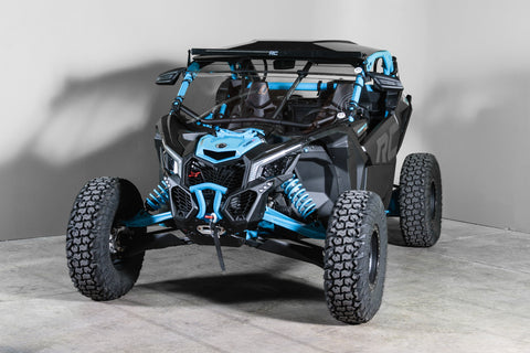 CAN-AM MAVERICK X3 Full Windshield 1/4" - Scratch Resistant with Visor