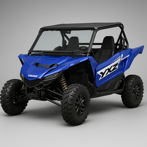 TK00837 2019+ YAMAHA YXZ FULL UTV WINDSHIELD - STANDARD 3/16"