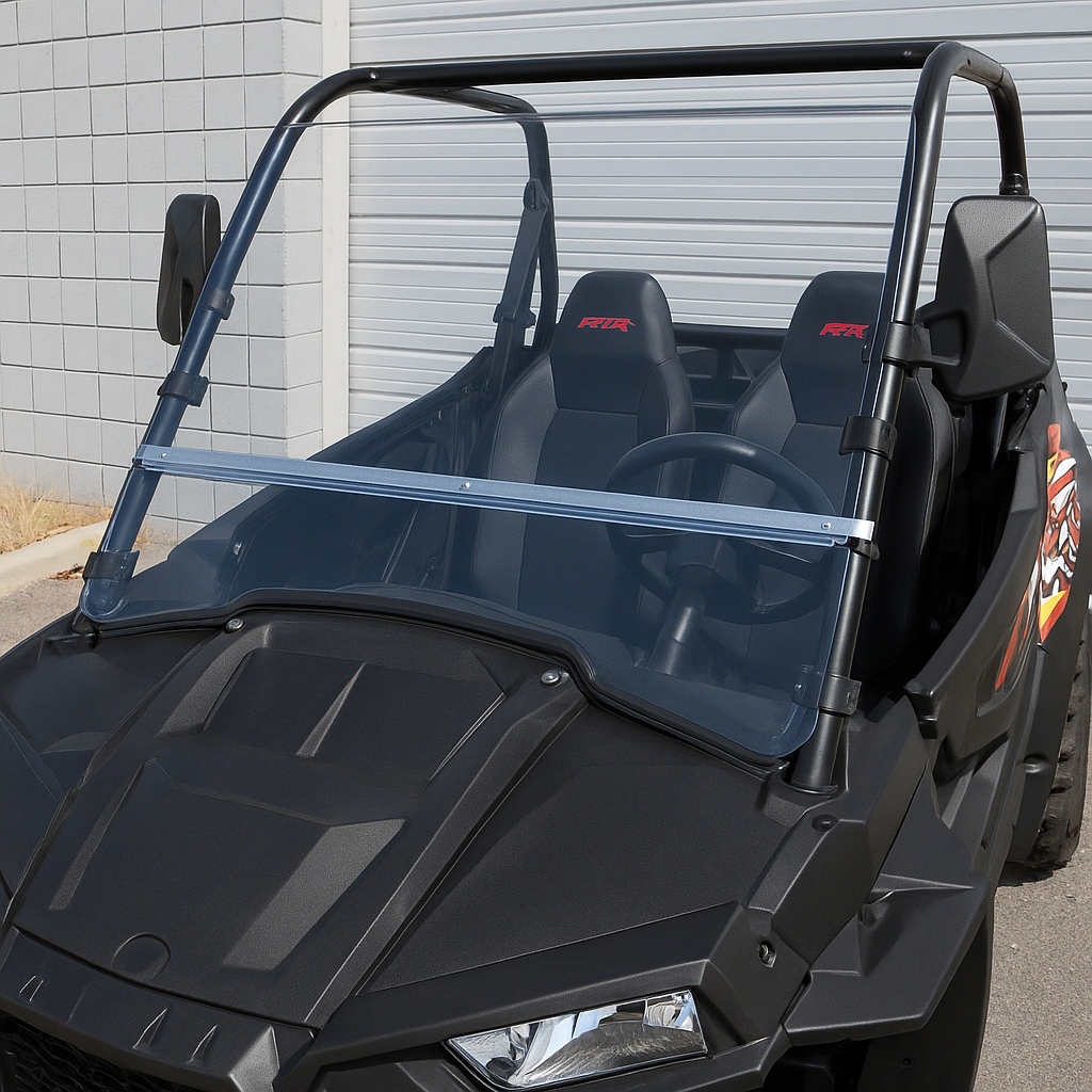 POLARIS ACE TILTING UTV WINDSHIELD - FOR SOFT OR NO TOP (TK00228, TK00229 & TK00788)