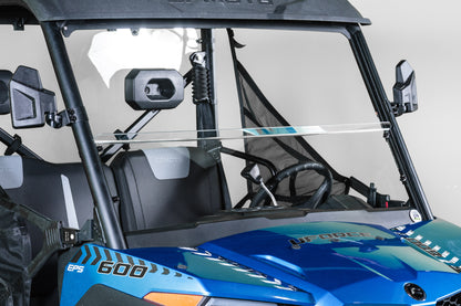 2021+ CFMOTO UFORCE 600 WITH PRO FIT FRAME HALF UTV WINDSHIELD (TK00537, TK00538 & TK00539)