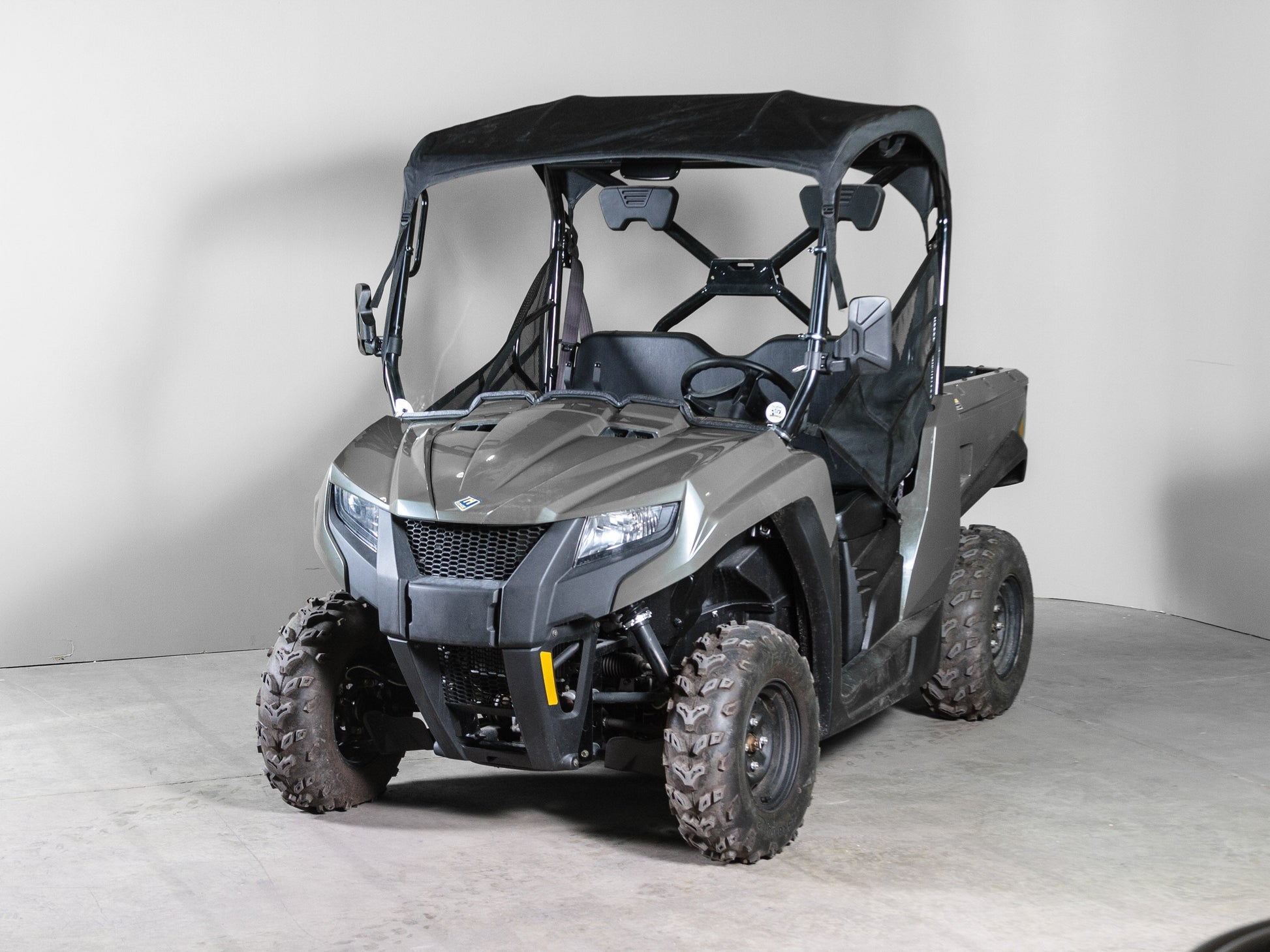 TK00182 2017+ ARCTIC CAT PROWLER 500 (COMPATIBLE WITH TRACKER 500) FULL UTV WINDSHIELD - STANDARD 3/16"- FOR SOFT OR NO TOP
