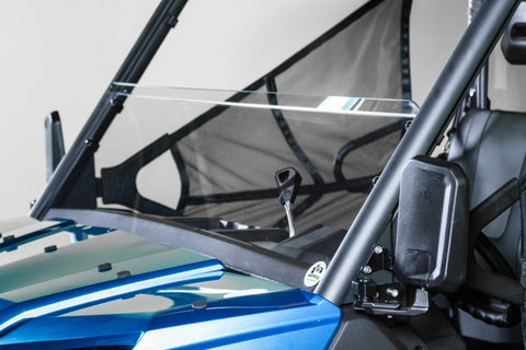 TK00548 CF MOTO UFORCE 1000 WITH PRO FIT FRAME HALF UTV WINDSHIELD - SCRATCH RESISTANT 3/16"