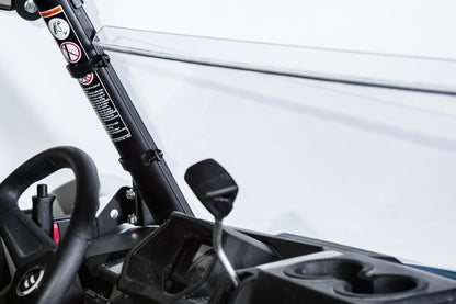2021+ CFMOTO UFORCE 600 WITH PRO FIT FRAME HALF UTV WINDSHIELD (TK00537, TK00538 & TK00539)