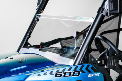 2021+ CFMOTO UFORCE 600 WITH PRO FIT FRAME HALF UTV WINDSHIELD (TK00537, TK00538 & TK00539)