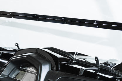 CFMOTO UFORCE 500/800 TILTING UTV WINDSHIELD WITH TINTED VISOR - FOR FACTORY HARD TOP (TK00138, TK00315 & TK00555)