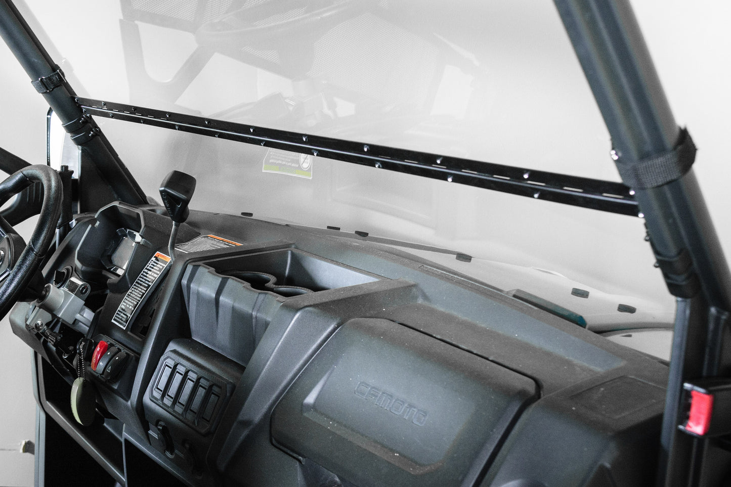CFMOTO UFORCE 1000/1000XL WITH PRO FIT FRAME TILTING UTV WINDSHIELD - FOR FACTORY HARD TOP (TK00137, TK00312 & TK00545)