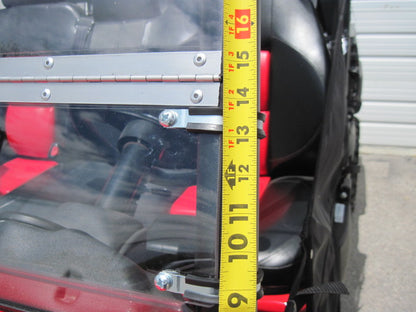MAHINDRA MPACT TILTING UTV WINDSHIELD - FOR FACTORY HARD TOP (TK00176, TK00206 & TK00207)