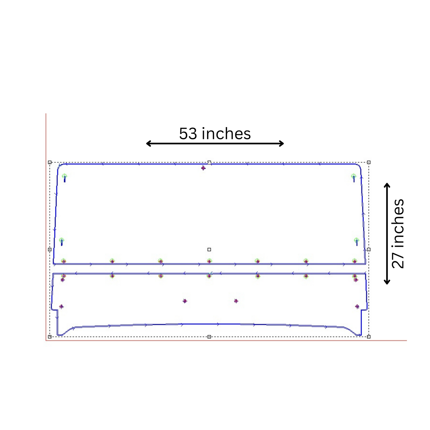 MAHINDRA MPACT TILTING UTV WINDSHIELD - FOR FACTORY HARD TOP (TK00176, TK00206 & TK00207)