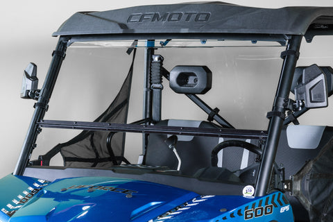 TK00159 CFMOTO 2021+ UFORCE 600 WITH PRO FIT FRAME TILTING UTV WINDSHIELD - STANDARD 3/16" - FOR FACTORY HARD TOP