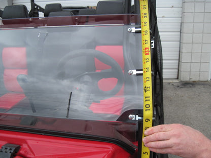 MAHINDRA MPACT HALF UTV WINDSHIELD (TK00705, TK00706 & TK00707)