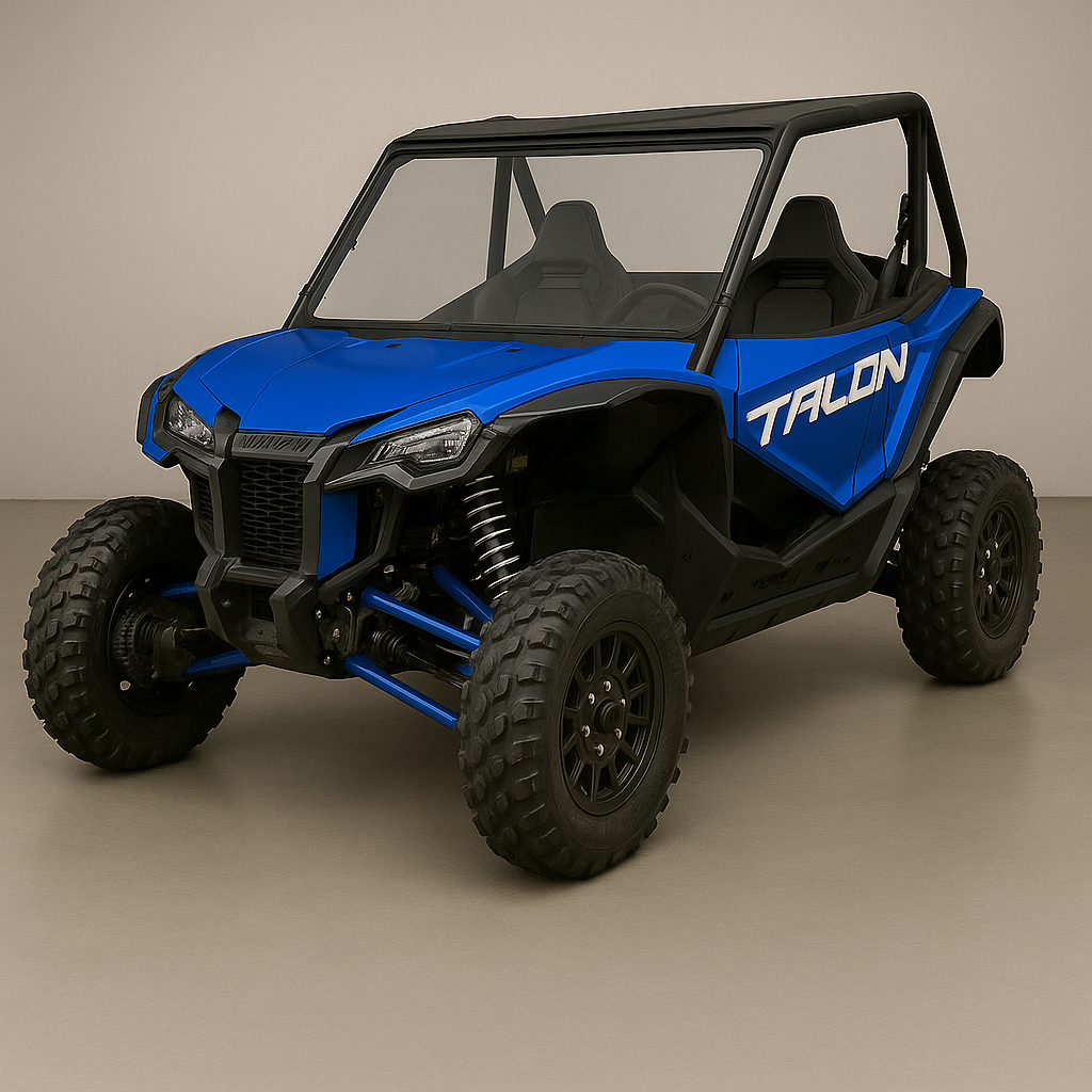 HONDA TALON TILTING UTV WINDSHIELD - FOR FACTORY HARD TOP (TK00580, TK00581 & TK00582)