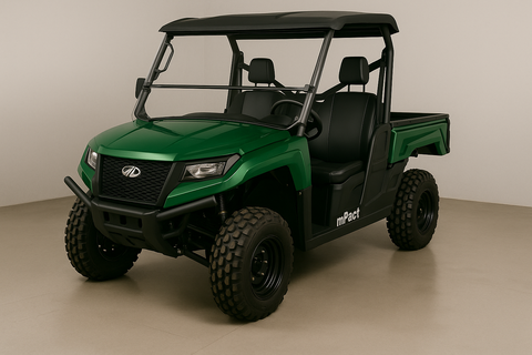 TK00206 MAHINDRA MPACT TILTING UTV WINDSHIELD - SCRATCH RESISTANT 3/16” - FOR FACTORY HARD TOP