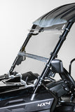 CFMOTO UFORCE 500/800 TILTING UTV WINDSHIELD WITH TINTED VISOR - FOR FACTORY HARD TOP (TK00138, TK00315 & TK00555)