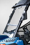 TK00536 CFMOTO UFORCE 600 2021+ WITH PRO FIT FRAME TILTING UTV WINDSHIELD - SCRATCH RESISTANT 1/4" - FOR FACTORY HARD TOP