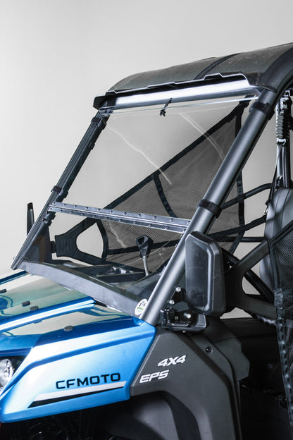 CFMOTO UFORCE 1000/1000XL WITH PRO FIT FRAME TILTING UTV WINDSHIELD - FOR FACTORY HARD TOP (TK00137, TK00312 & TK00545)