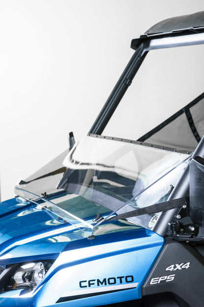 CFMOTO UFORCE 1000/1000XL WITH PRO FIT FRAME TILTING UTV WINDSHIELD - FOR FACTORY HARD TOP (TK00137, TK00312 & TK00545)