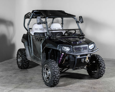 TK00960 2010-2014 POLARIS RZR 570/800/900 TILTING UTV WINDSHIELD - STANDARD 3/16" - FOR FACTORY HARD TOP 