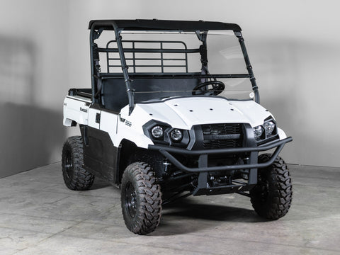 TK00638 KAWASAKI MULE MID / MX TILTING UTV WINDSHIELD - STANDARD 3/16" - FOR FACTORY HARD TOP