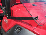 TK00704 MAHINDRA MPACT TILTING UTV WINDSHIELD - SCRATCH RESISTANT 1/4” - FOR SOFT OR NO TOP