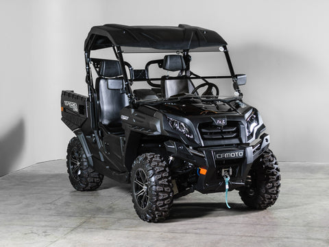TK00138 CF MOTO UFORCE (EXCLUDES 1000 AND 600 MODELS) TILTING UTV WINDSHIELD - STANDARD 3/16" - FOR FACTORY HARD TOP 