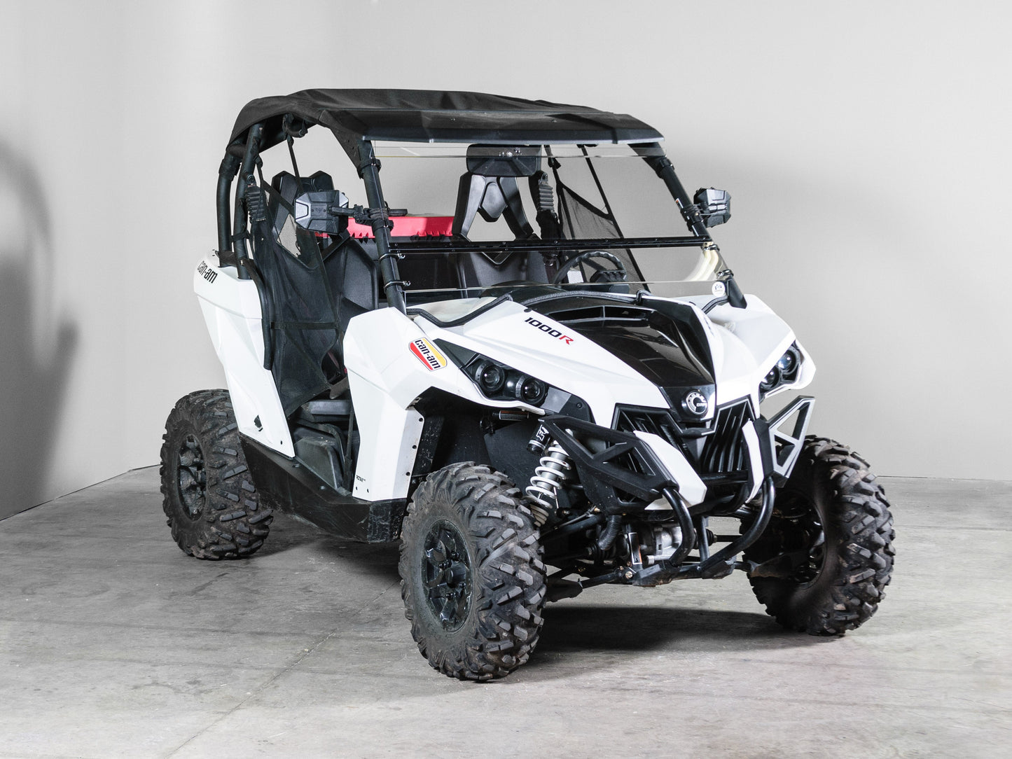 TK00478 CAN-AM MAVERICK TILTING UTV WINDSHIELD - STANDARD 3/16" - FOR FACTORY HARD TOP