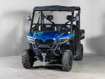 CFMOTO 2021+ UFORCE 600 WITH PRO FIT FRAME TILTING UTV WINDSHIELD - FOR FACTORY HARD TOP (TK00159, TK00160 & TK00536)