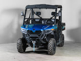 TK00536 CFMOTO UFORCE 600 2021+ WITH PRO FIT FRAME TILTING UTV WINDSHIELD - SCRATCH RESISTANT 1/4" - FOR FACTORY HARD TOP