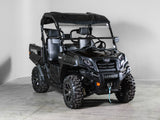 CFMOTO UFORCE 500/800 TILTING UTV WINDSHIELD WITH TINTED VISOR - FOR FACTORY HARD TOP (TK00138, TK00315 & TK00555)
