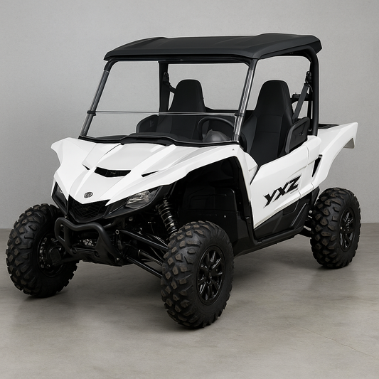 2019+ YAMAHA YXZ TILTING UTV WINDSHIELD - FOR FACTORY HARD TOP (TK00828, TK00829 & TK00830)
