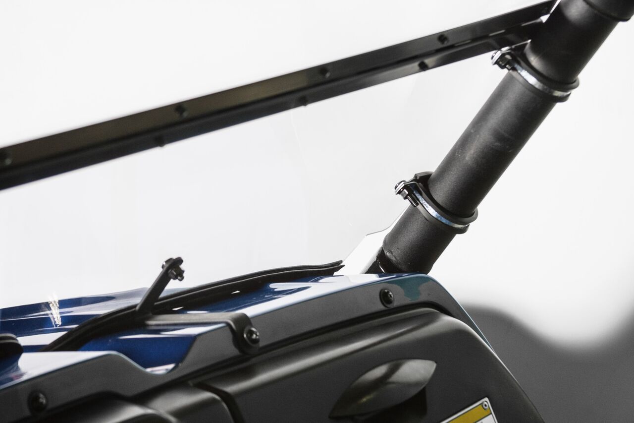 2008-2009 KAWASAKI TERYX 2 SEATER TILTING UTV WINDSHIELD - FOR FACTORY HARD TOP (TK00140, TK00198 & TK00882)