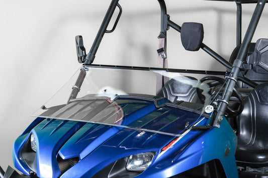 2008-2009 KAWASAKI TERYX 2 SEATER TILTING UTV WINDSHIELD - FOR FACTORY HARD TOP (TK00140, TK00198 & TK00882)