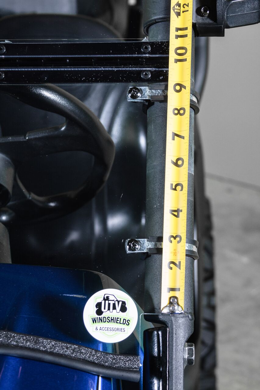 2008-2009 KAWASAKI TERYX 2 SEATER TILTING UTV WINDSHIELD - FOR FACTORY HARD TOP (TK00140, TK00198 & TK00882)