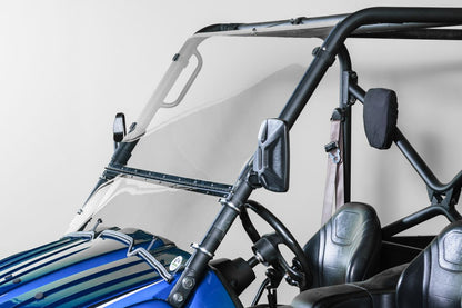 2008-2009 KAWASAKI TERYX 2 SEATER TILTING UTV WINDSHIELD - FOR SOFT OR NO TOP (TK00883, TK00884 & TK00885)