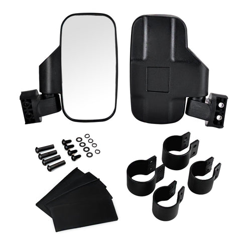 UTV Side Rear View Mirror with 1.75" and 2" Roll Bar Cage