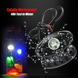 4 Pods LED Rock Lights, Ampper Waterproof LED Neon Underglow Light 