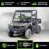 TERRARIDER ARCTIC CAT PROWLER PRO TILTING UTV WINDSHIELD - PRO FIT FRAME - SCRATCH RESISTANT 3/16" (COMPATIBLE WITH THE TRACKER)