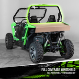TERRARIDER ARCTIC CAT WILDCAT TRAIL/SPORT BACK UTV WINDSHIELD - SCRATCH RESISTANT 3/16” (Does NOT Fit WC Full Size, WC XX or Wildcat Sport Limited)