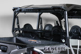 TERRARIDER POLARIS GENERAL BACK UTV WINDSHIELD - PRO FIT FRAME - SCRATCH RESISTANT 3/16"