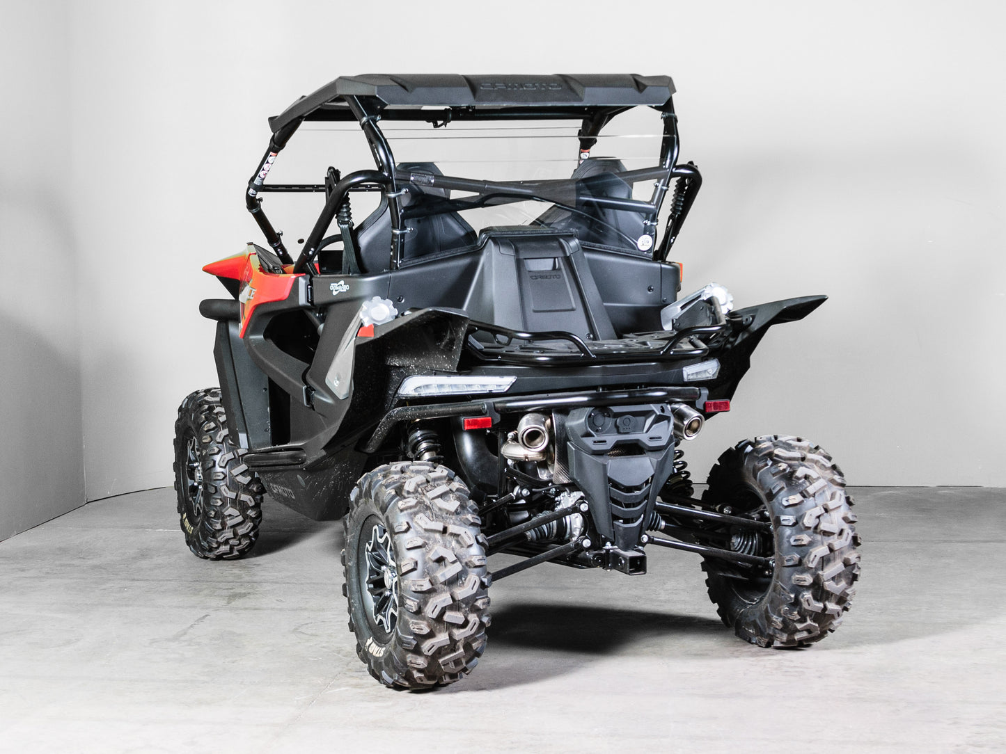 TK00534 CF MOTO ZFORCE 950 REAR UTV WINDSHIELD - STANDARD 3/16"