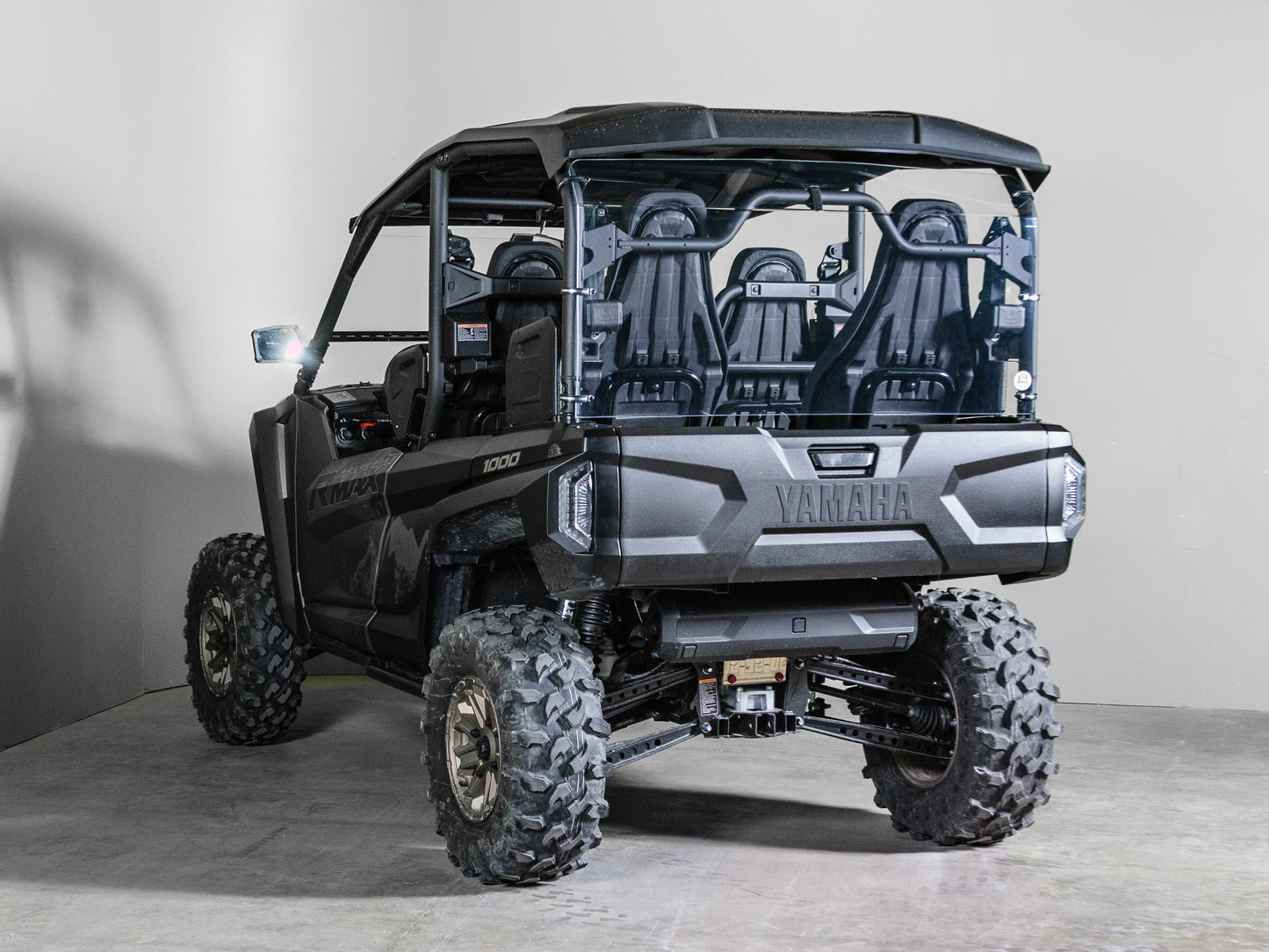 TK00858 YAMAHA RMAX REAR UTV WINDSHIELD - STANDARD 3/16"