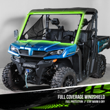 TERRARIDER CF MOTO UFORCE 1000 FULL UTV WINDSHIELD - PRO FIT FRAME - STANDARD 3/16”