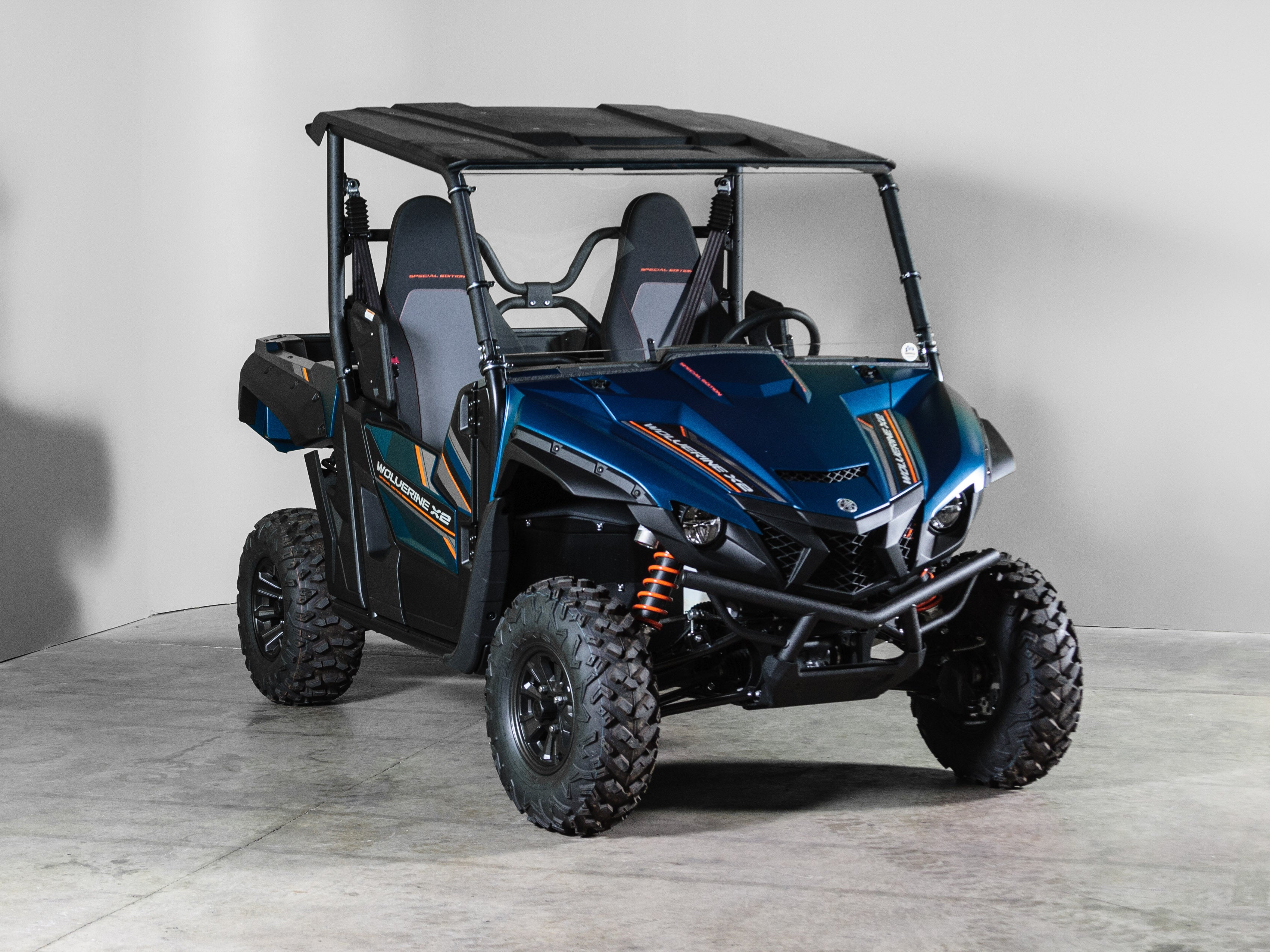 ニクラウス 2台 Yamaha Wolverine X2 Full UTV Windshields