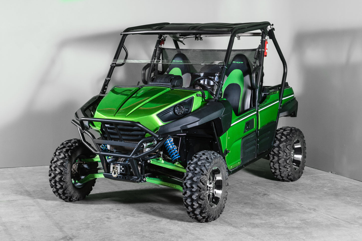 TK00901 2014 KAWASAKI TERYX 2 SEATER HALF UTV WINDSHIELD - STANDARD 3/16"
