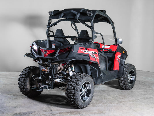 TK00565 CF MOTO ZFORCE (EXCLUDES ZFORCE 950 & 2023 800 MODELS) REAR UTV WINDSHIELD - STANDARD 3/16"