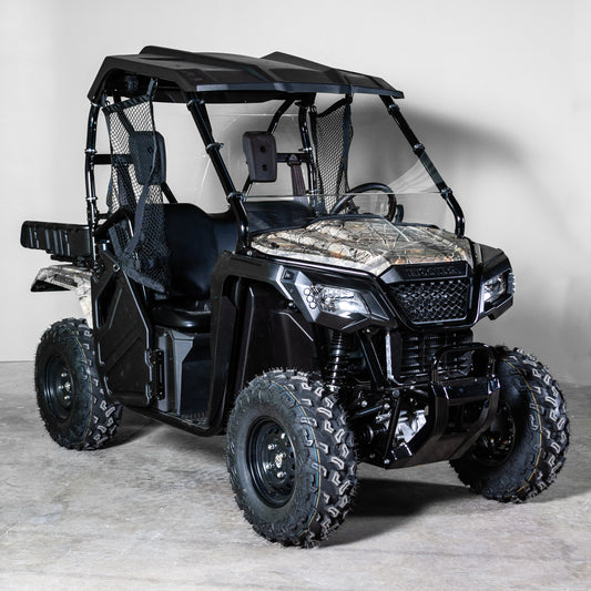 TK00628 2021+ HONDA PIONEER 520 FULL UTV WINDSHIELD - STANDARD 3/16"