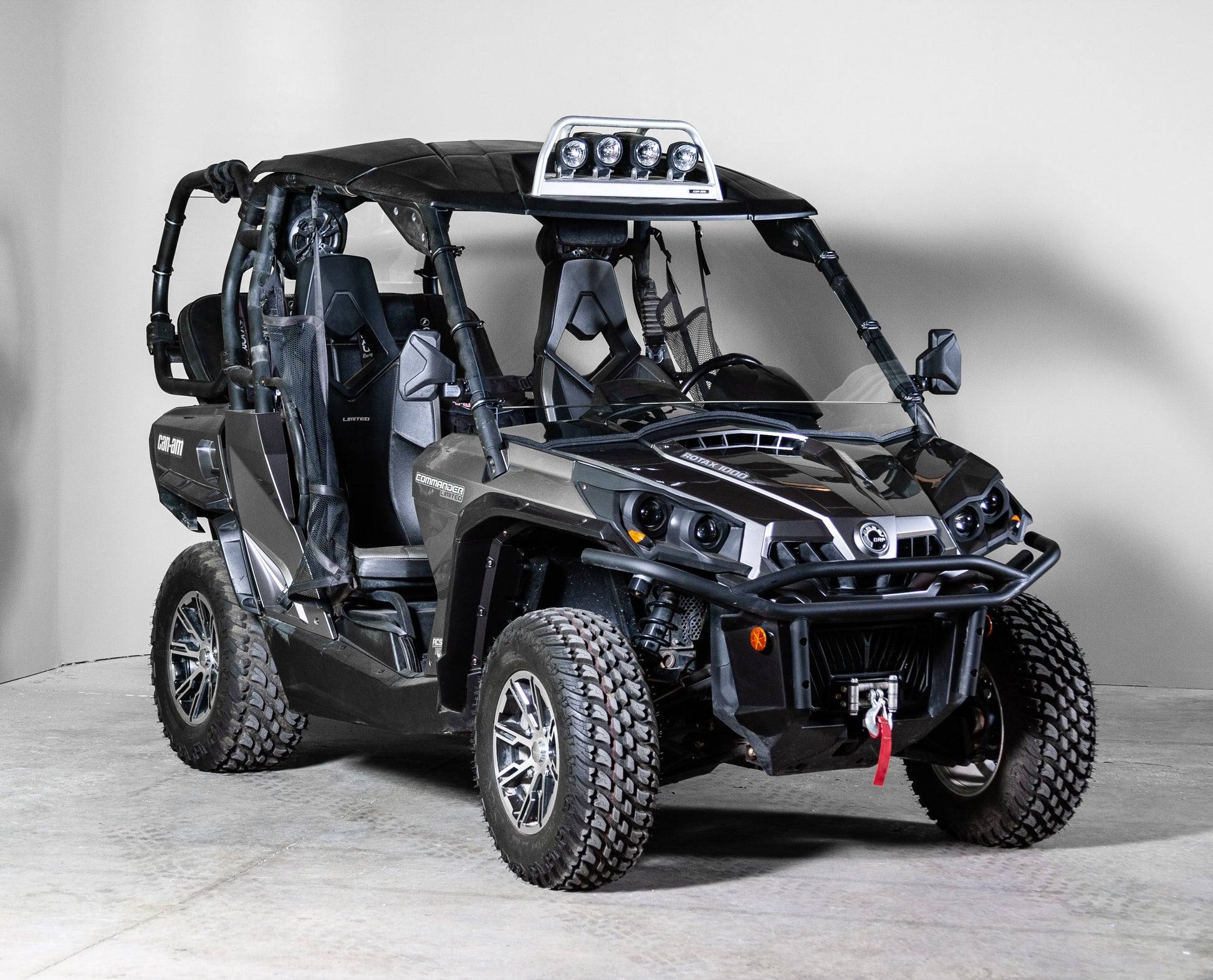 TK00465 2020 AND OLDER CAN-AM COMMANDER (EXCLUDES 2022 1000 MODELS) FULL UTV WINDSHIELD - STANDARD 3/16"